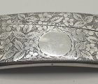 Solid Silver Curved Calling-Card Case Birmingham,1903