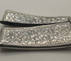 Solid Silver Curved Calling-Card Case W.H.S Birmingham,1904