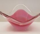Vintage 1958 COQUILLE Glass dish by Paul Kedelv for Flygsfors.