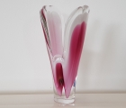 Vintage Flygsfors Coquille Tooth Vase by Paul Kedelv c63
