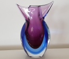 Murano Sommerso Pulled-wing Vase.