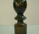 Riihimaen Lasi Oy Scandinavian glass vase designed by the talented artist Tamara Aladin.