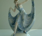 Art Deco 1930's Katzhutte Floral Figurine